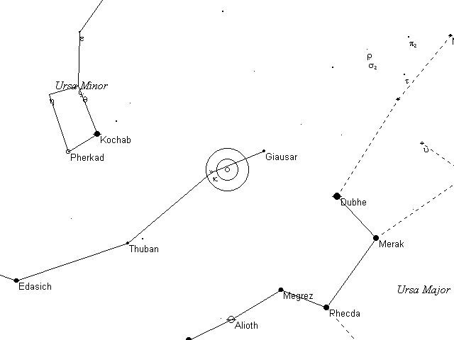 Caldwell Telrad finder Chart