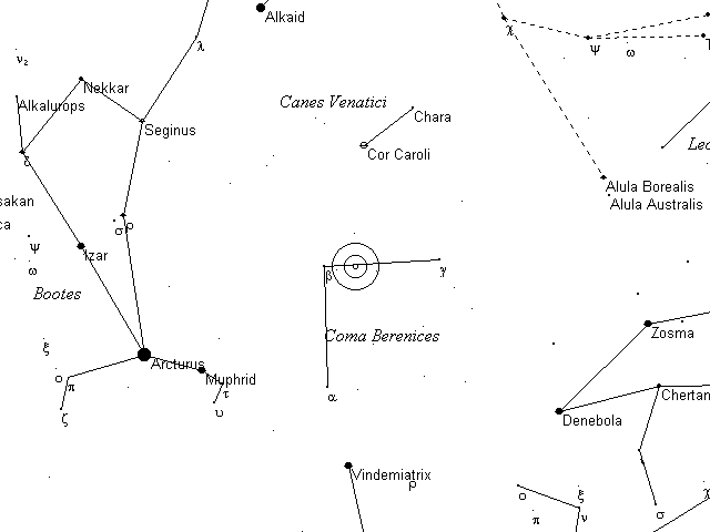 Caldwell Telrad finder Chart