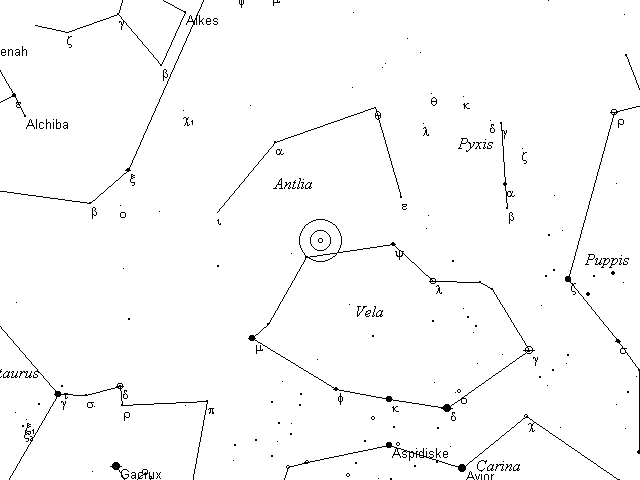 Caldwell Telrad finder Chart