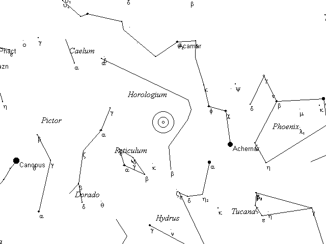 Caldwell Telrad finder Chart
