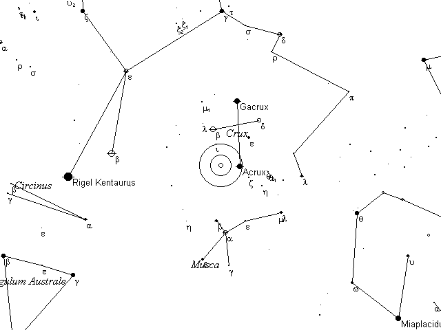 Caldwell Telrad finder Chart
